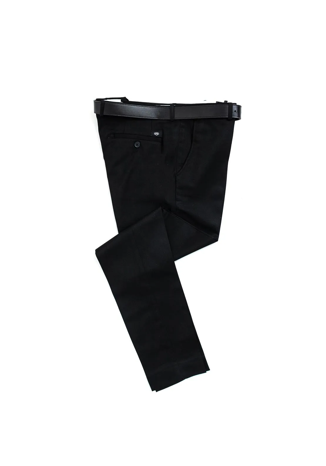 1880 Club Boys Super Skinny School Trousers, Black