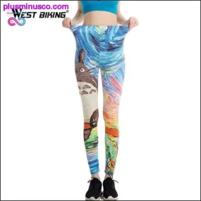 3D Printed Flower Eye Women Leggings/Yoga Pants