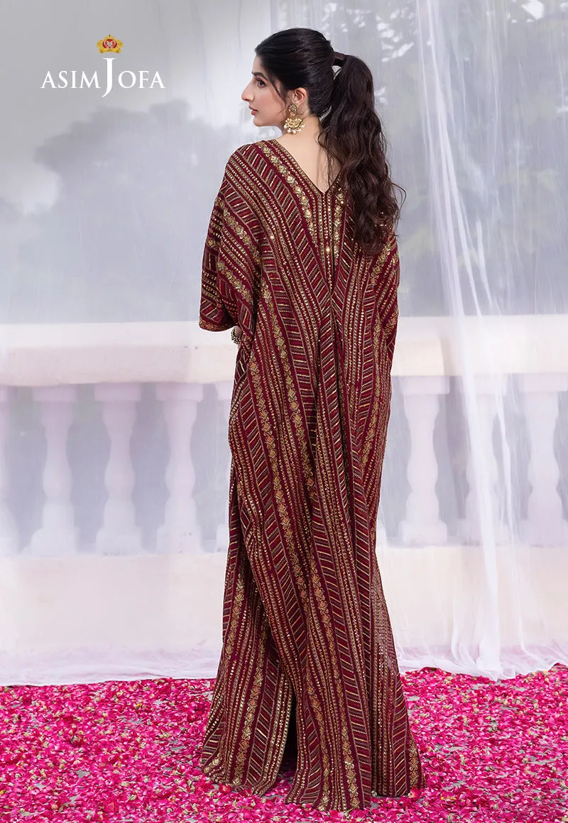 Abresham by Asim Jofa Embroidered Chiffon Unstitched 2Pc Suit AJAB-11