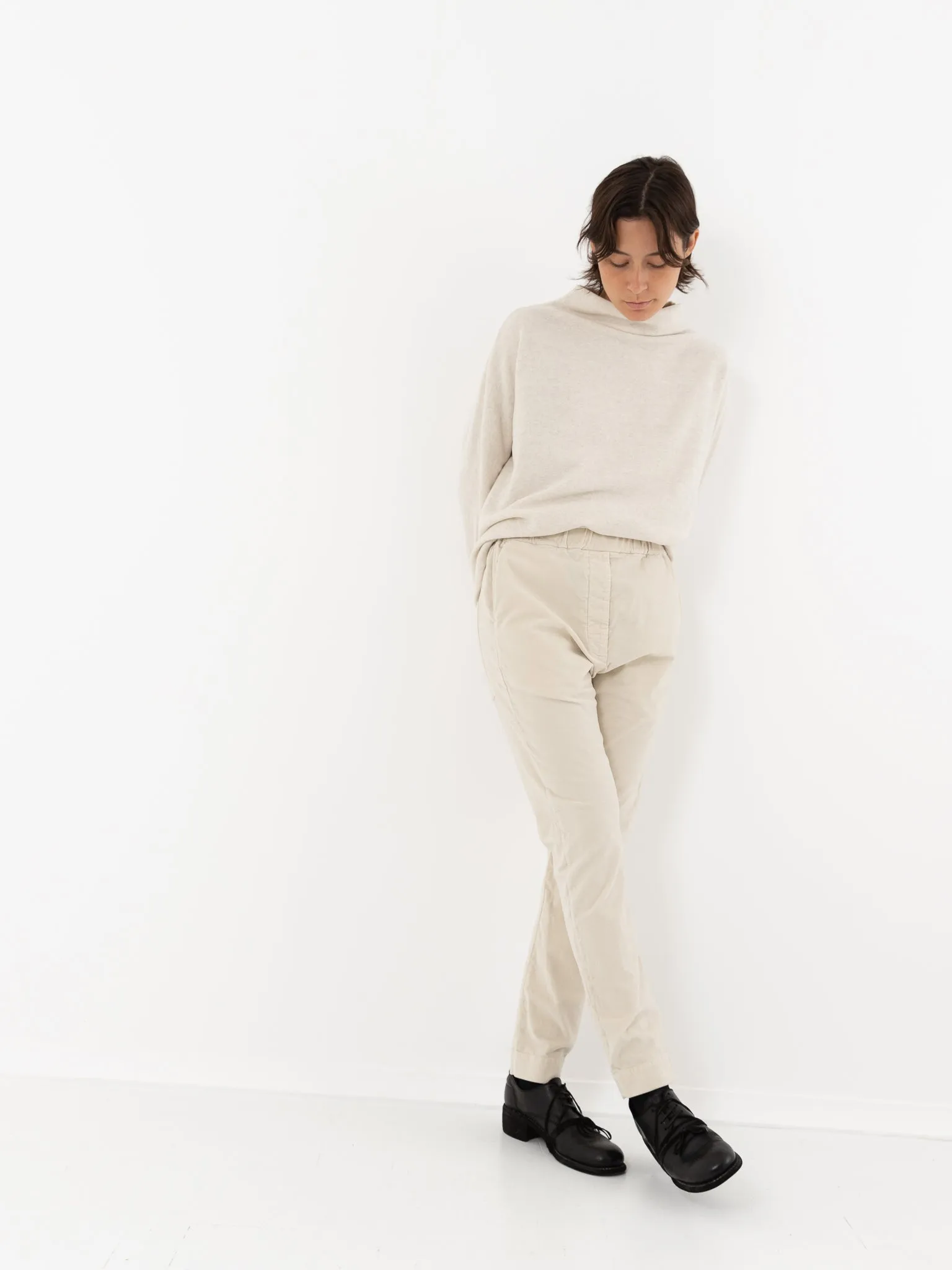 Album Di Famiglia Velvet Slim Trousers