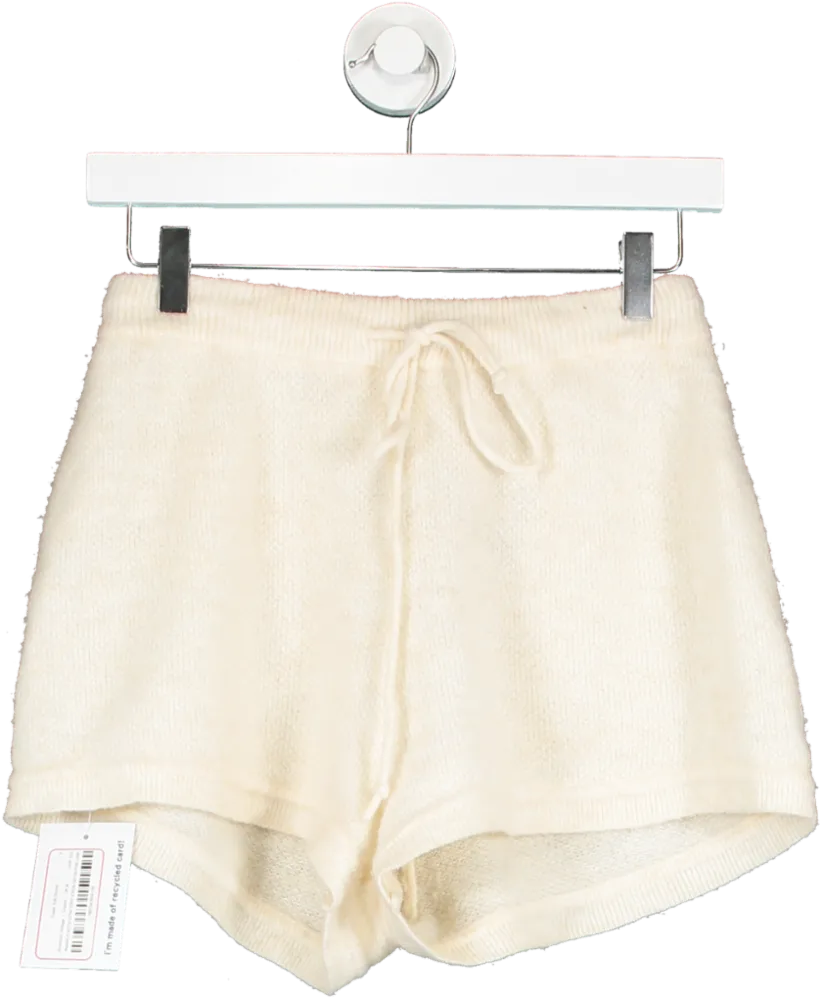 American Vintage Cream Super Soft Shorts UK M