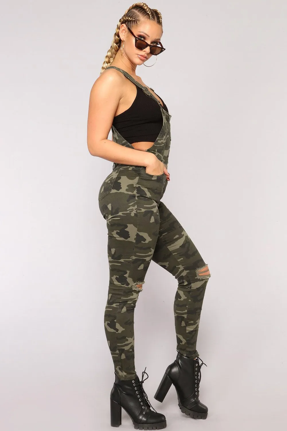 Army Green Stake Out Overall Dungaree