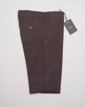 Berwich Morello Elax Garment Dyed Trousers / Moro