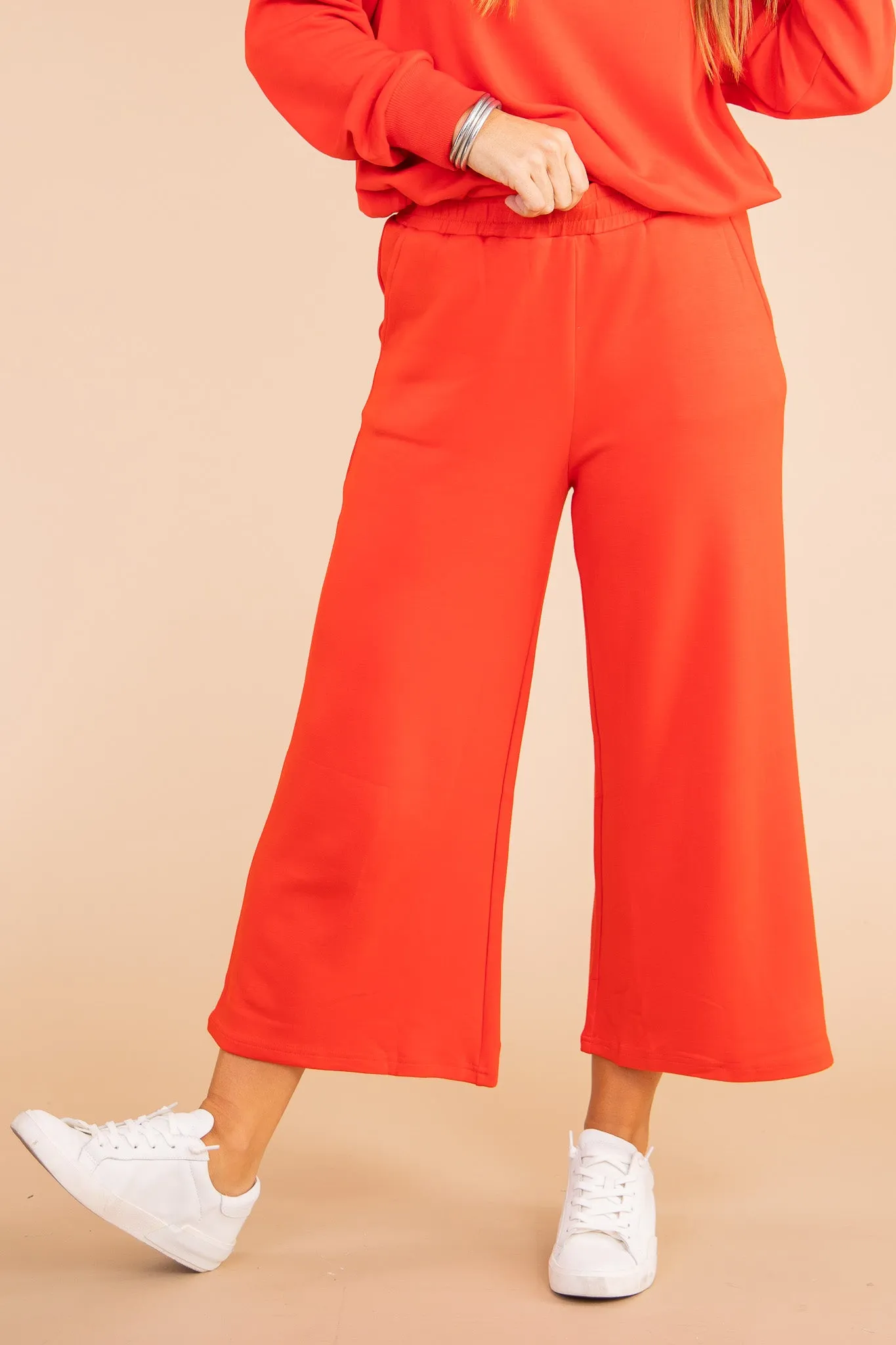 Better Together Cropped Wide Pants - FINAL SALE