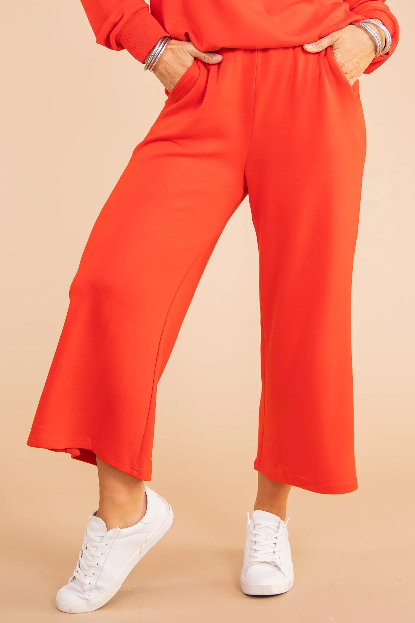 Better Together Cropped Wide Pants - FINAL SALE