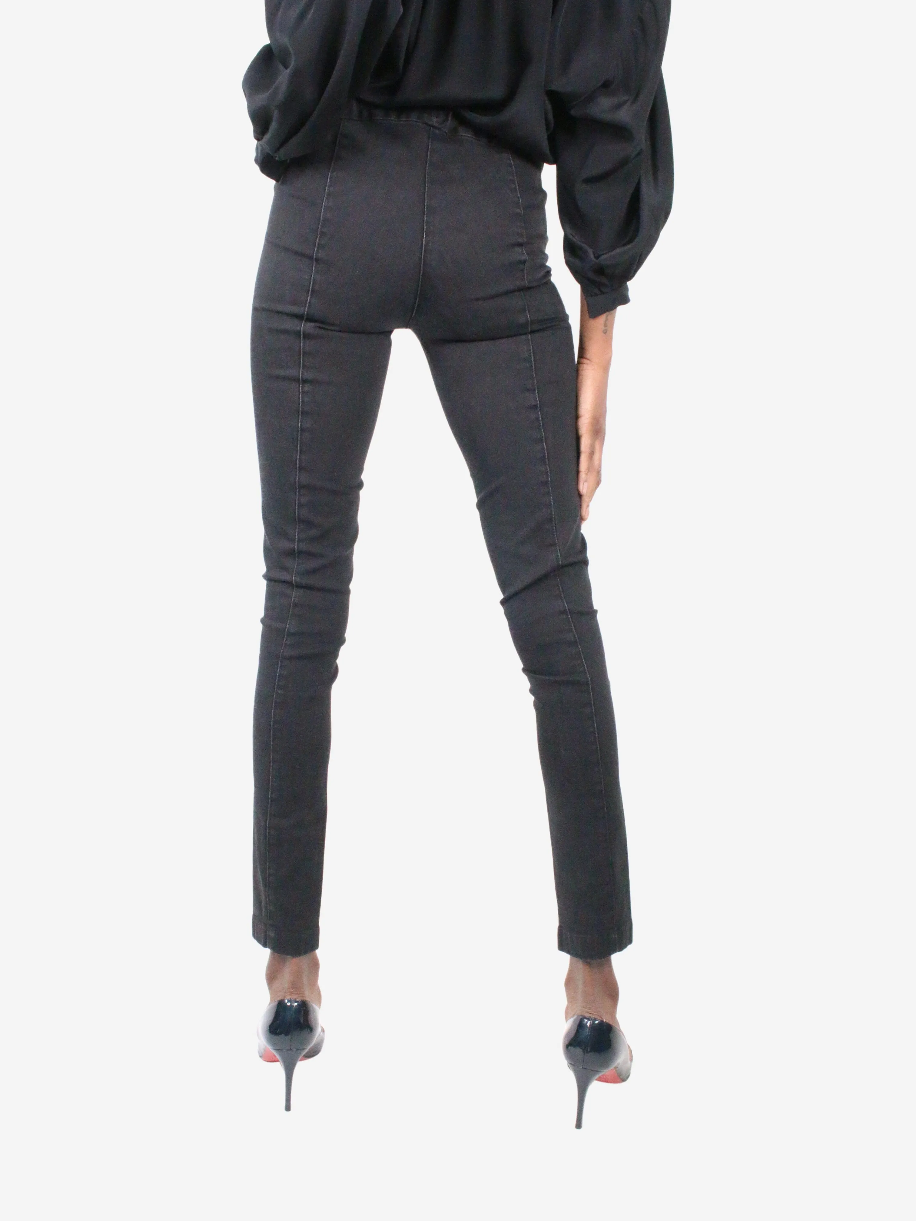 Black slim fit jeans - size S