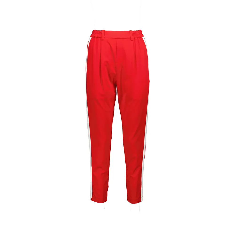 Bobbie Pants | Red/White