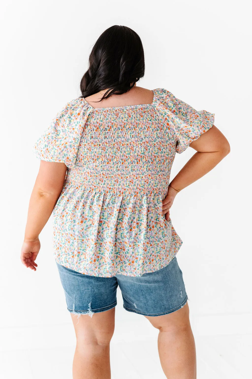 Briar Smocked Floral Top