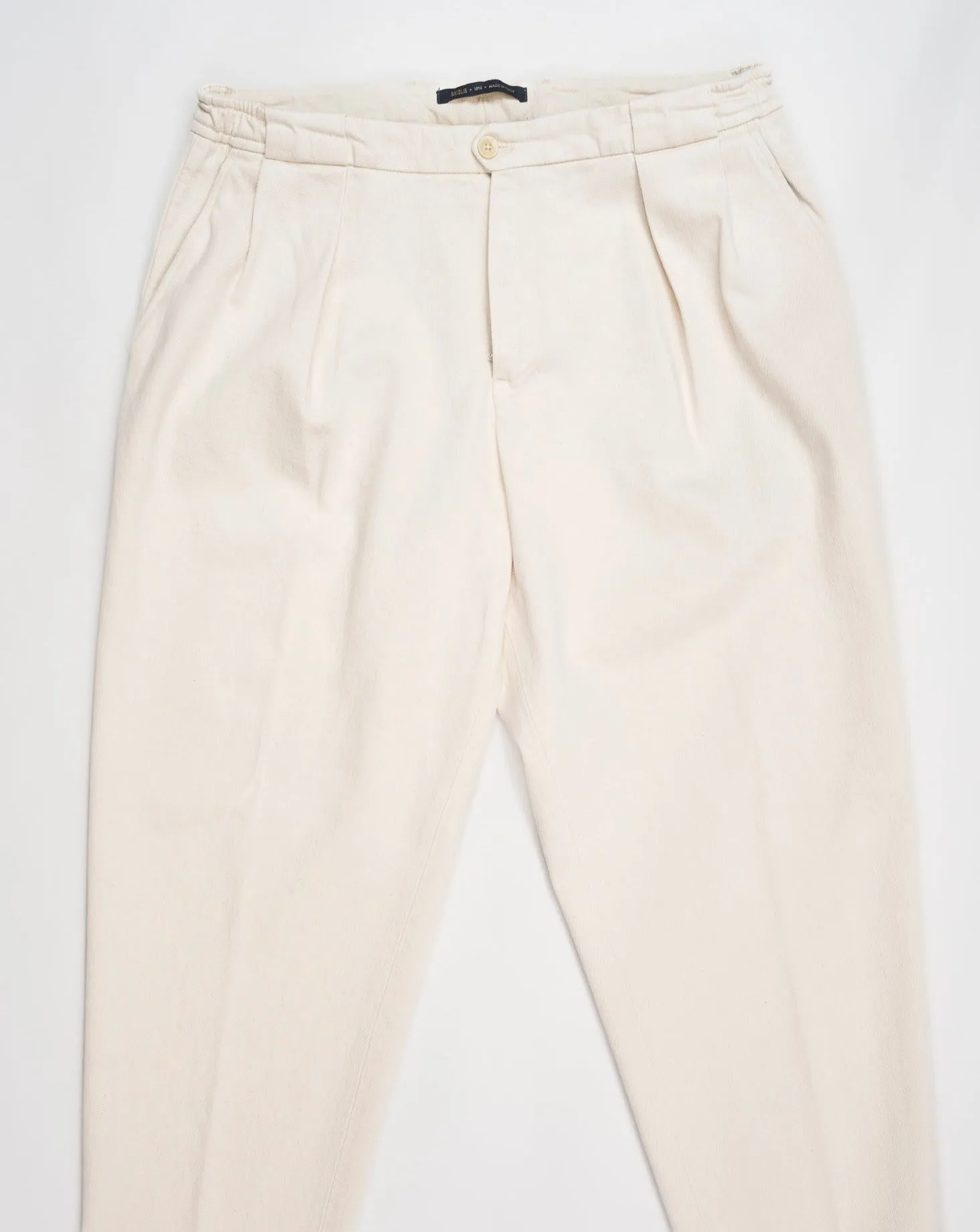 Briglia Cotton Trousers / Natural White