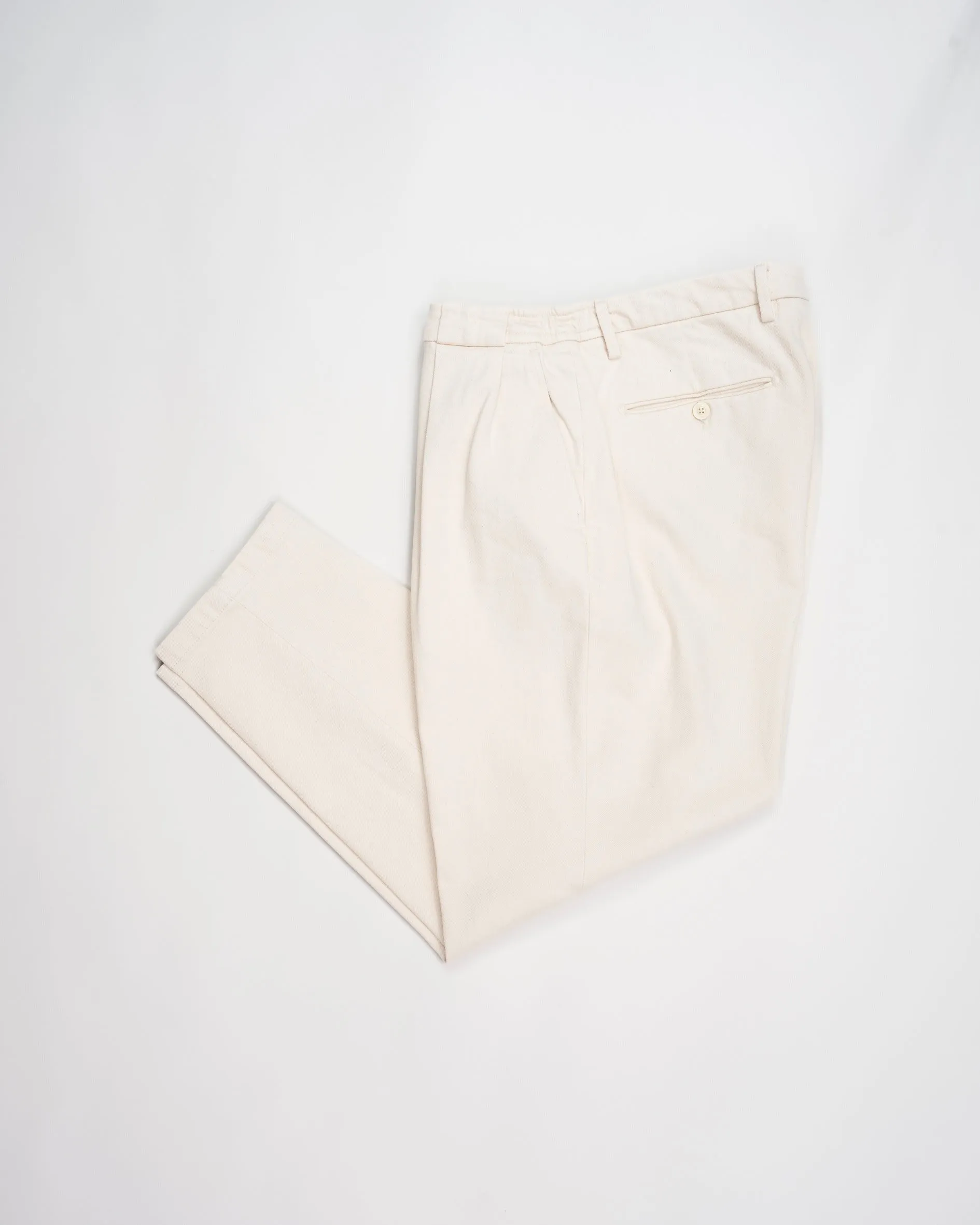 Briglia Cotton Trousers / Natural White