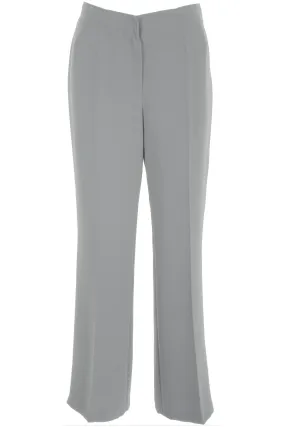 Busy Clothing Womens Smart Silver Grey Trousers