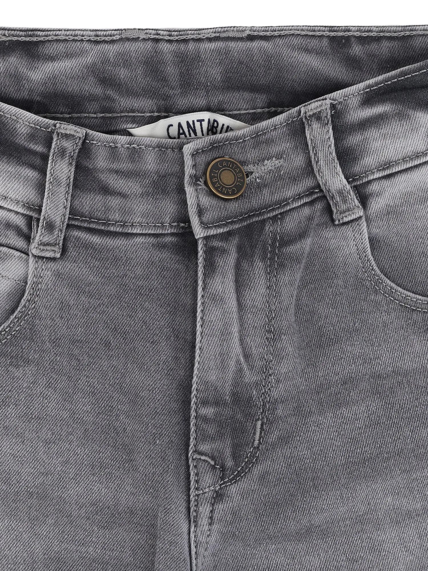 Cantabil Boys Grey Jeans