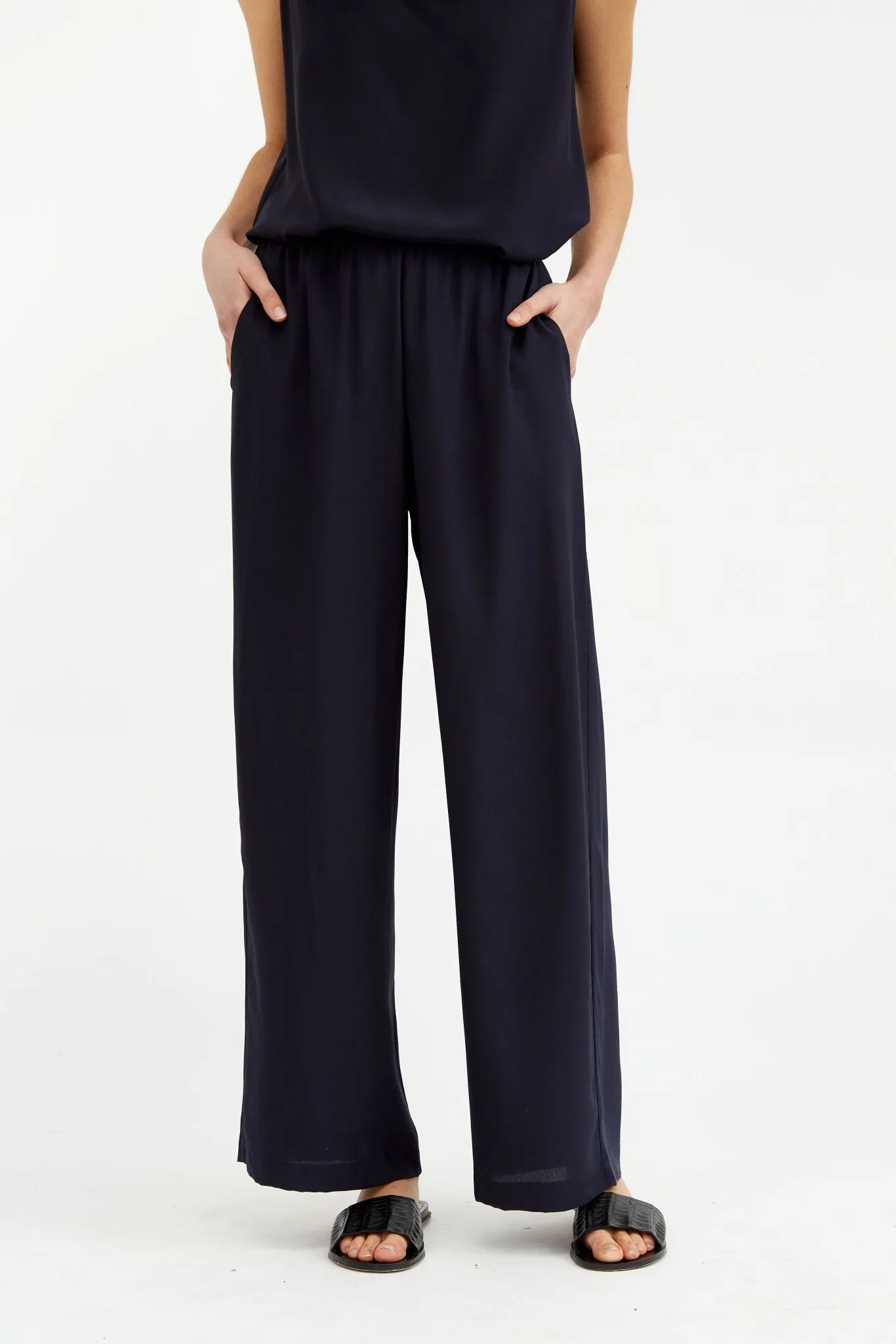 CHASE PANT IN SILK CREPE DE CHINE