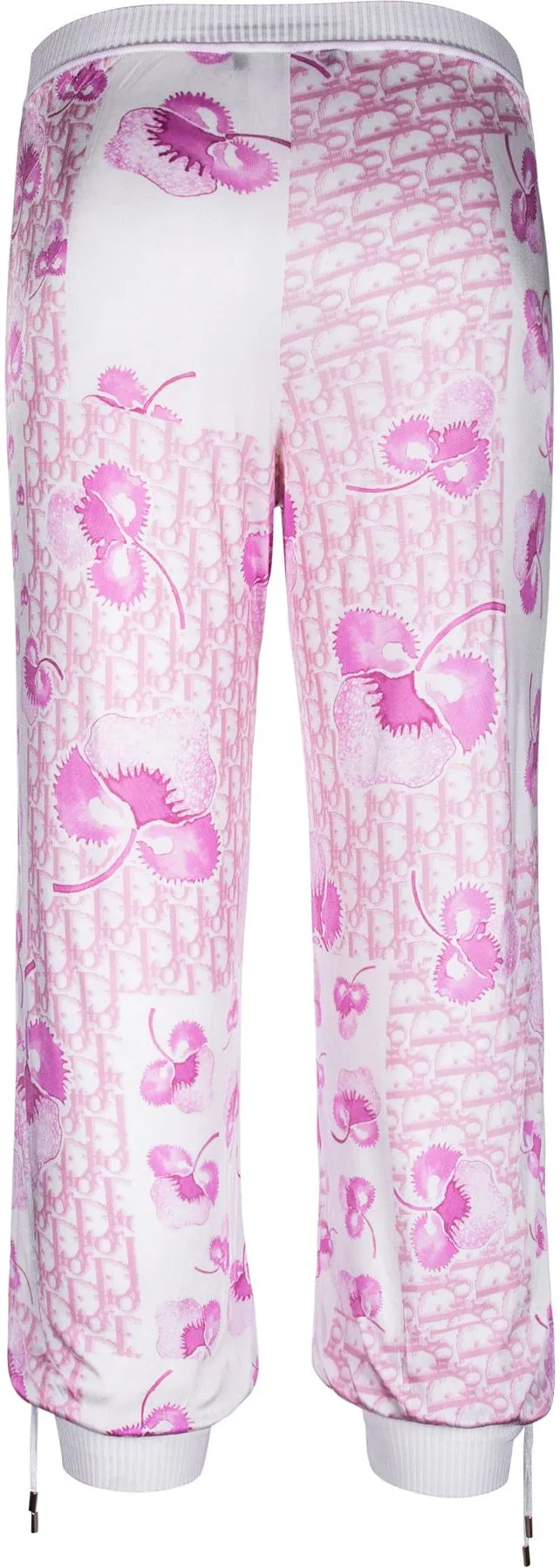 Christian Dior Resort 2005 Logo Flowers Ad Campaign Track Pants