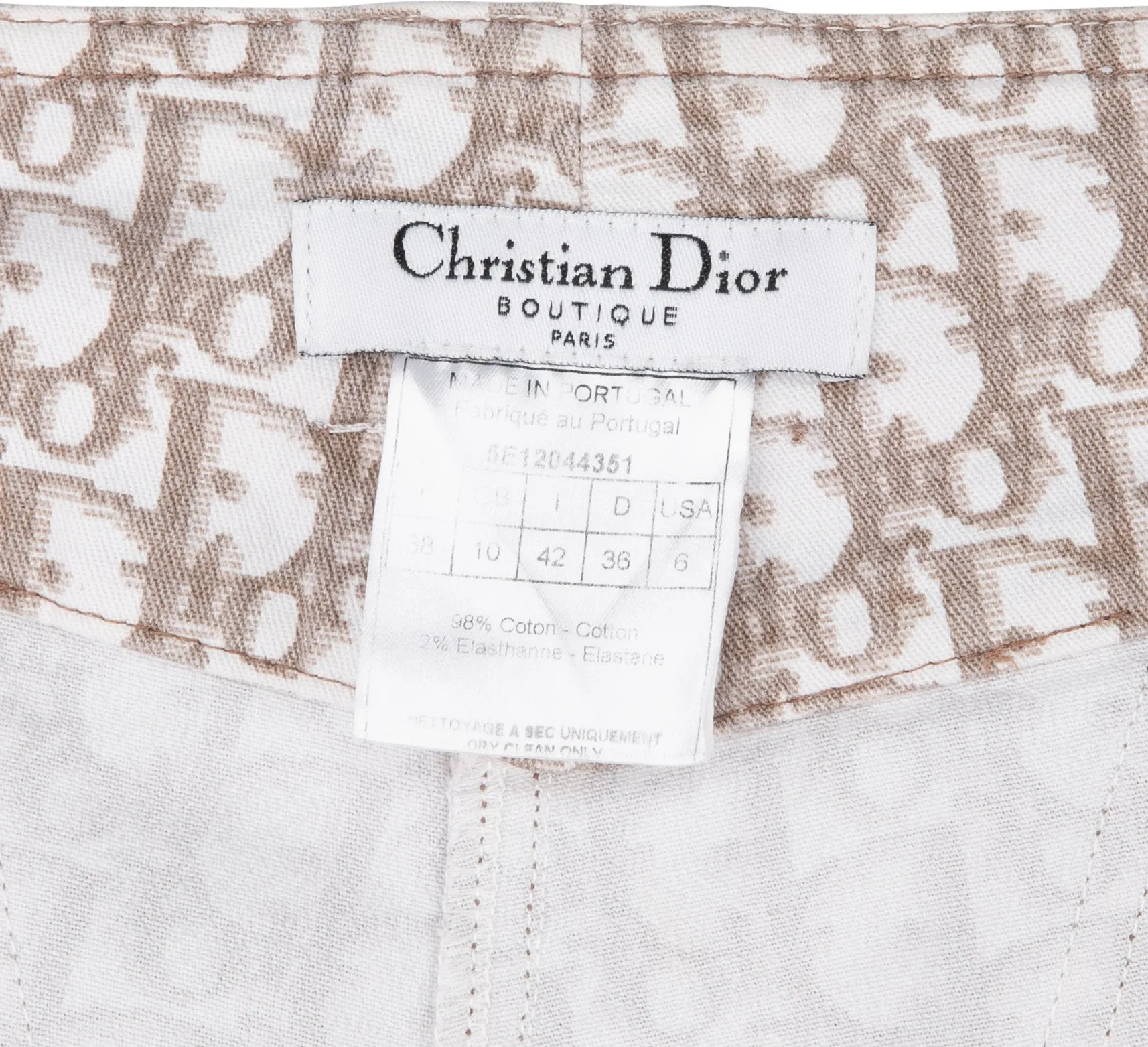 Christian Dior Spring 2005 Diorissimo Pants