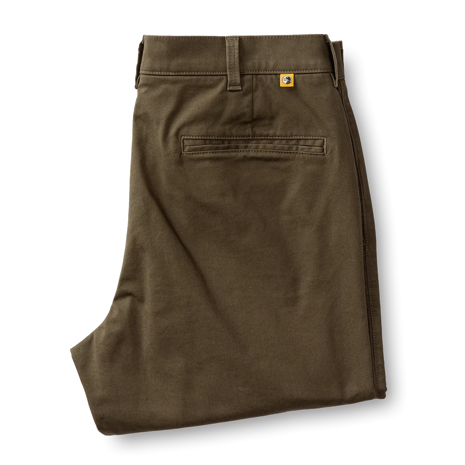 Classic Fit Gold School Chino - Dark Olive