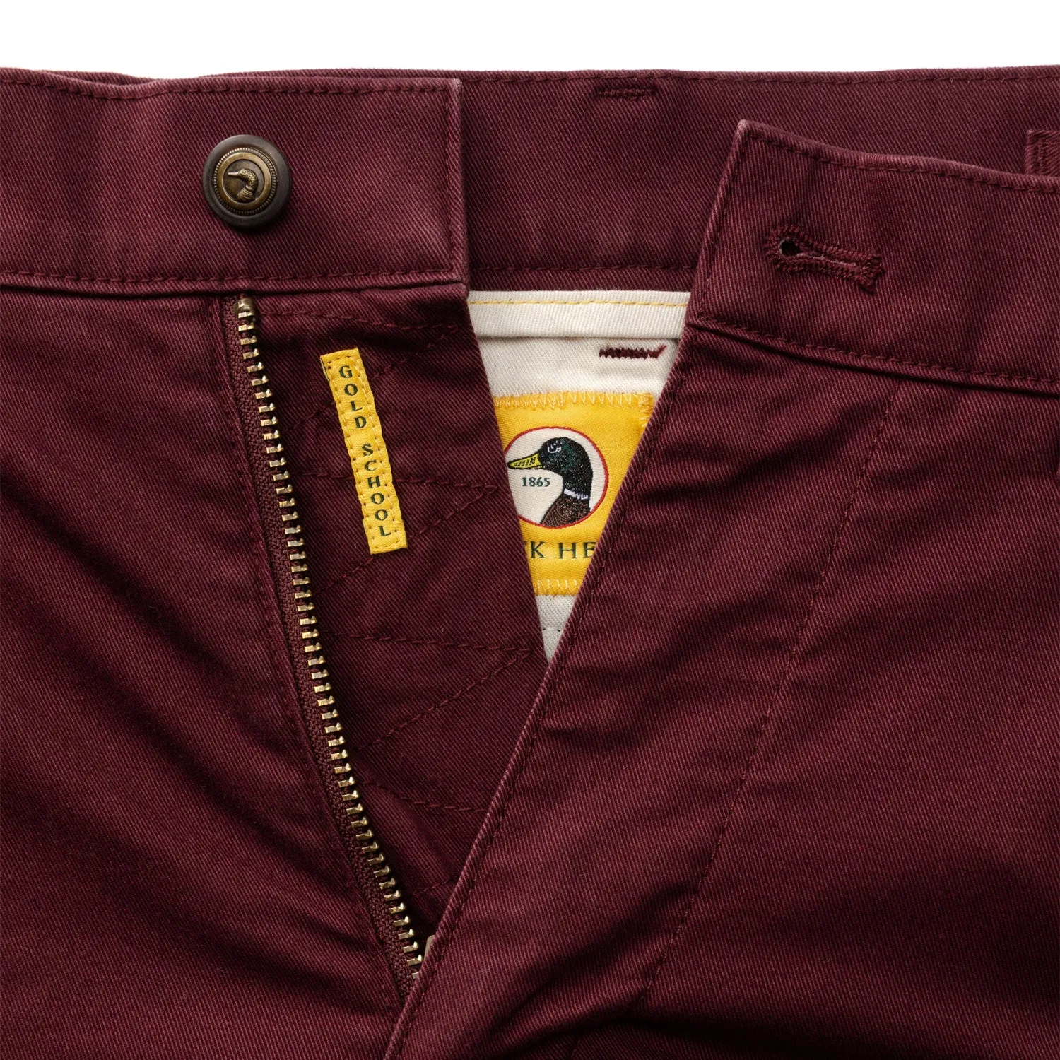 Classic Fit Gold School Chino - Port Royale