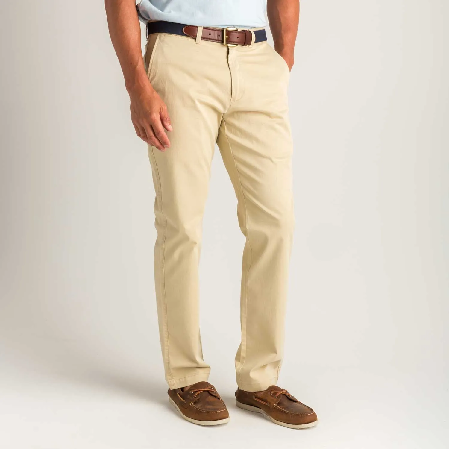 Classic Fit Gold School Chino - Sand