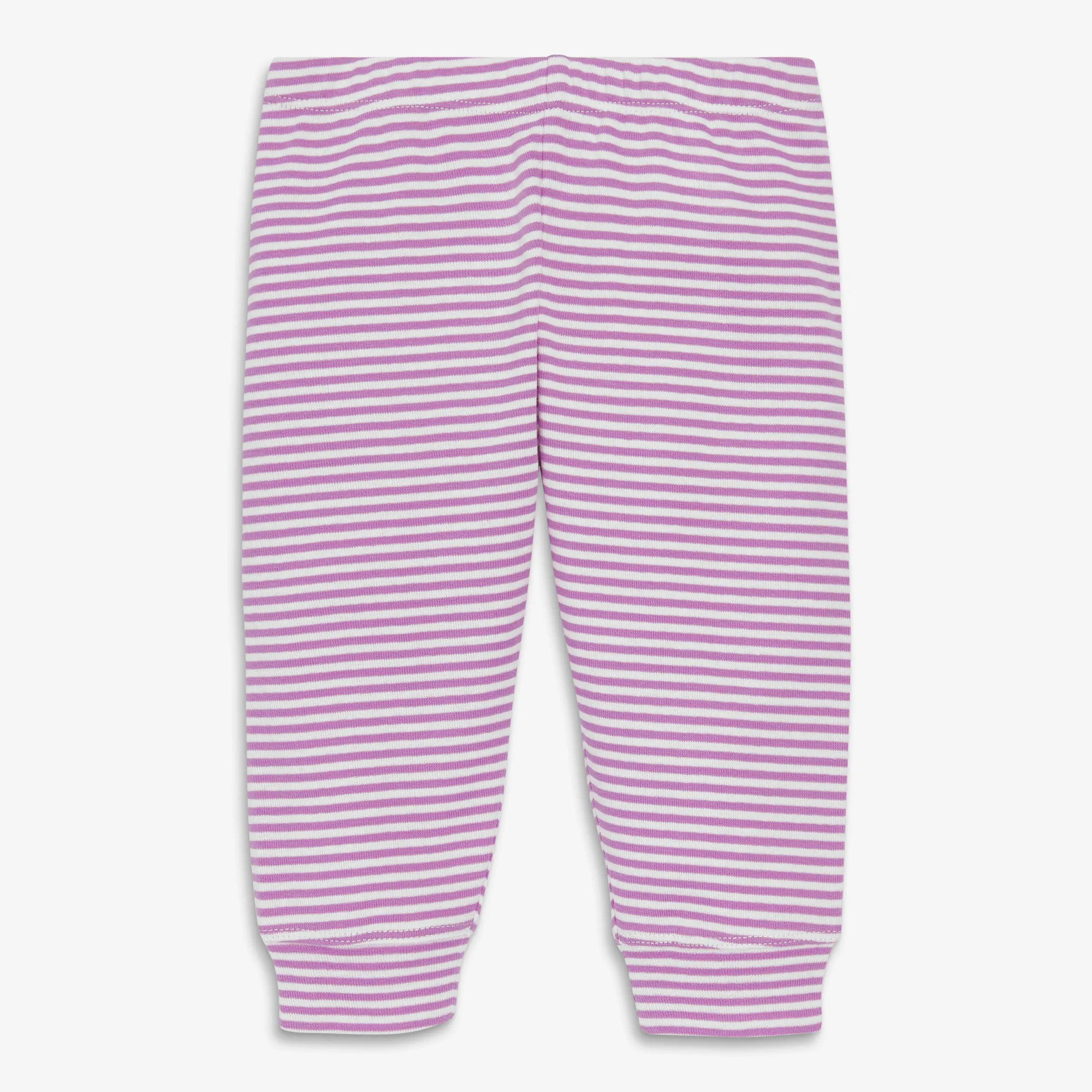 Clearance baby organic pant in mini stripe