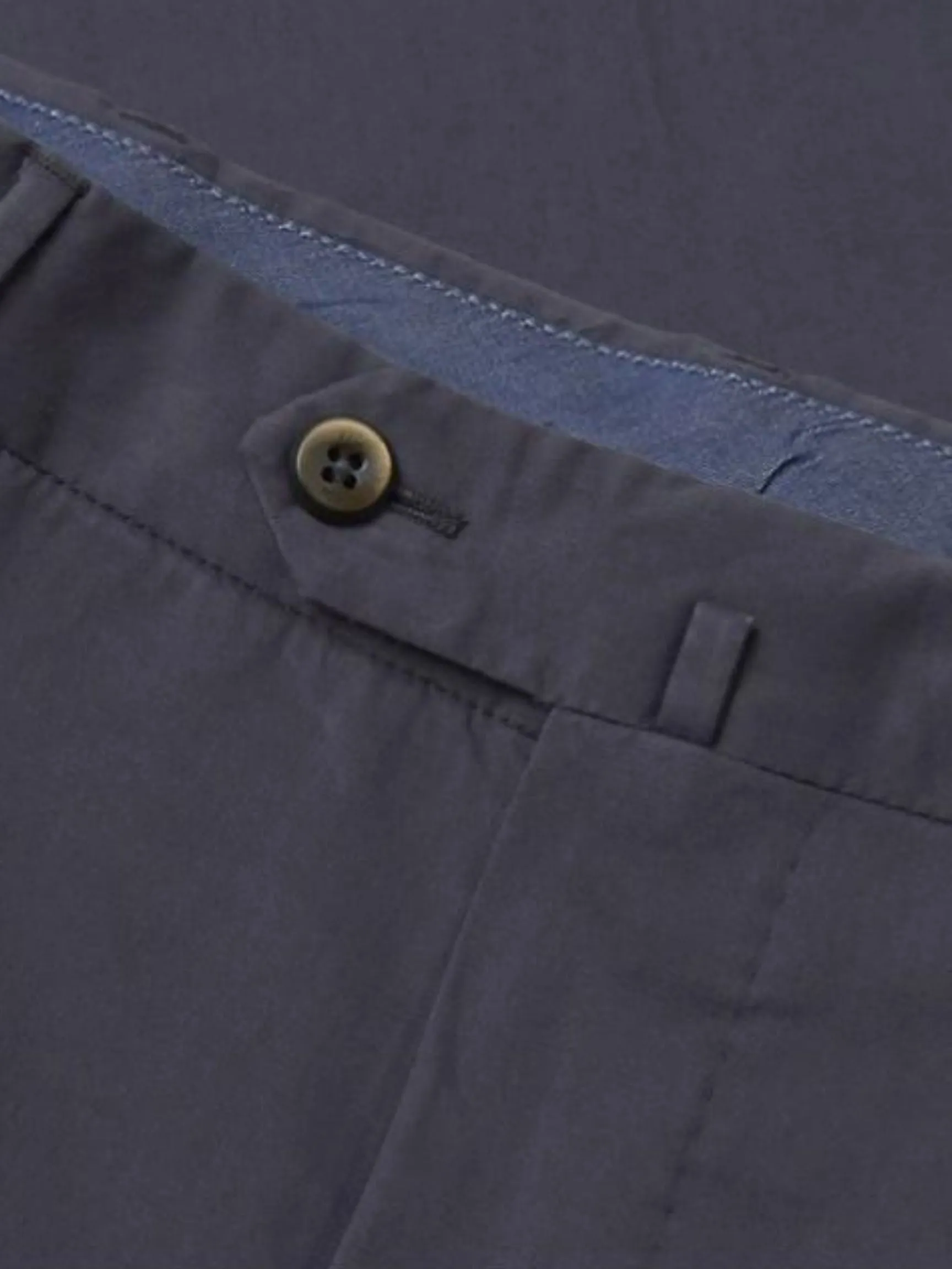 Cotton and Silk Stretch Chino