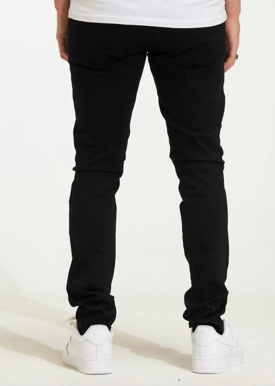 Crysp Atlantic Distress Black Jeans (PP)