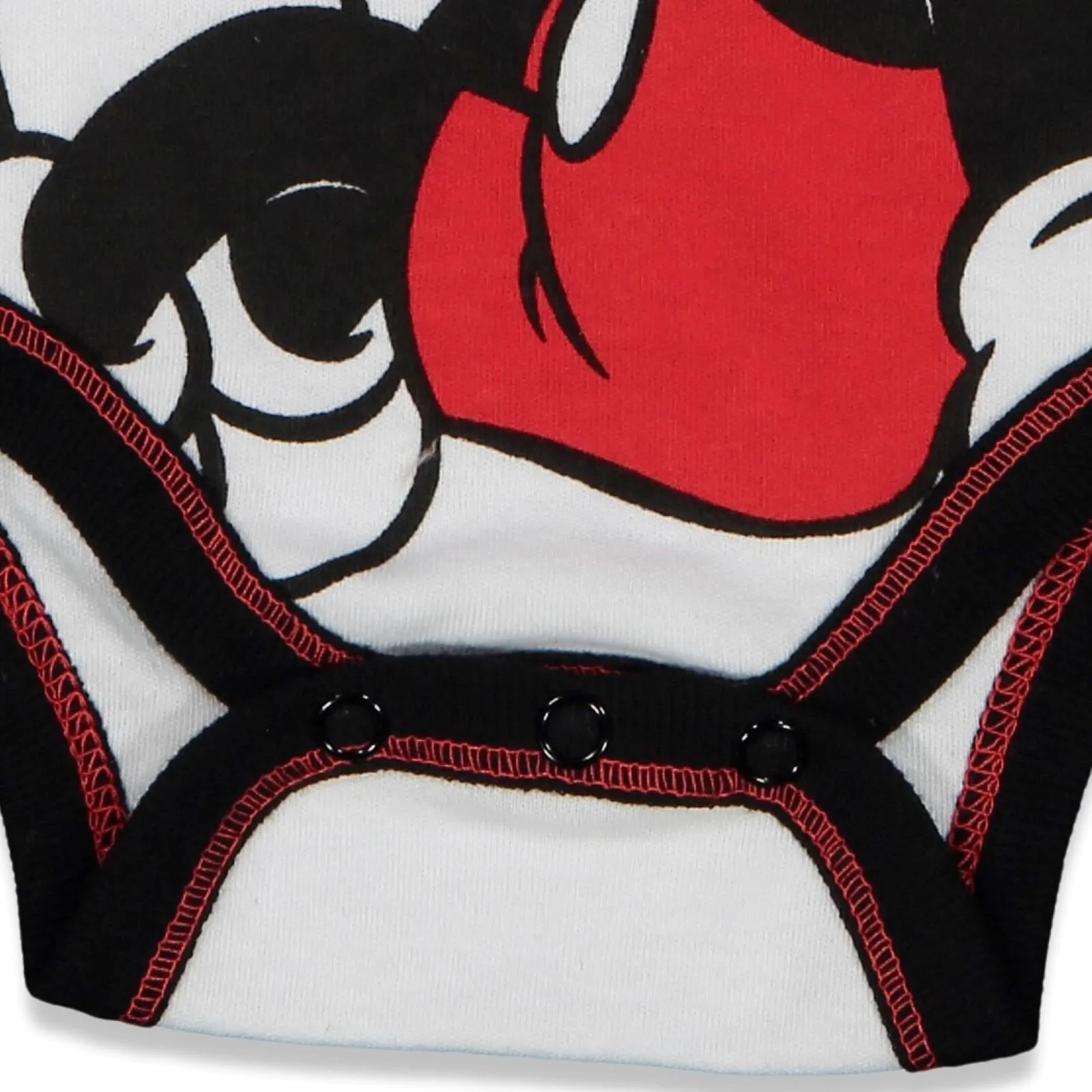 Disney Mickey Mouse Bodysuit Pants Bib and Hat 4 Piece Outfit Set