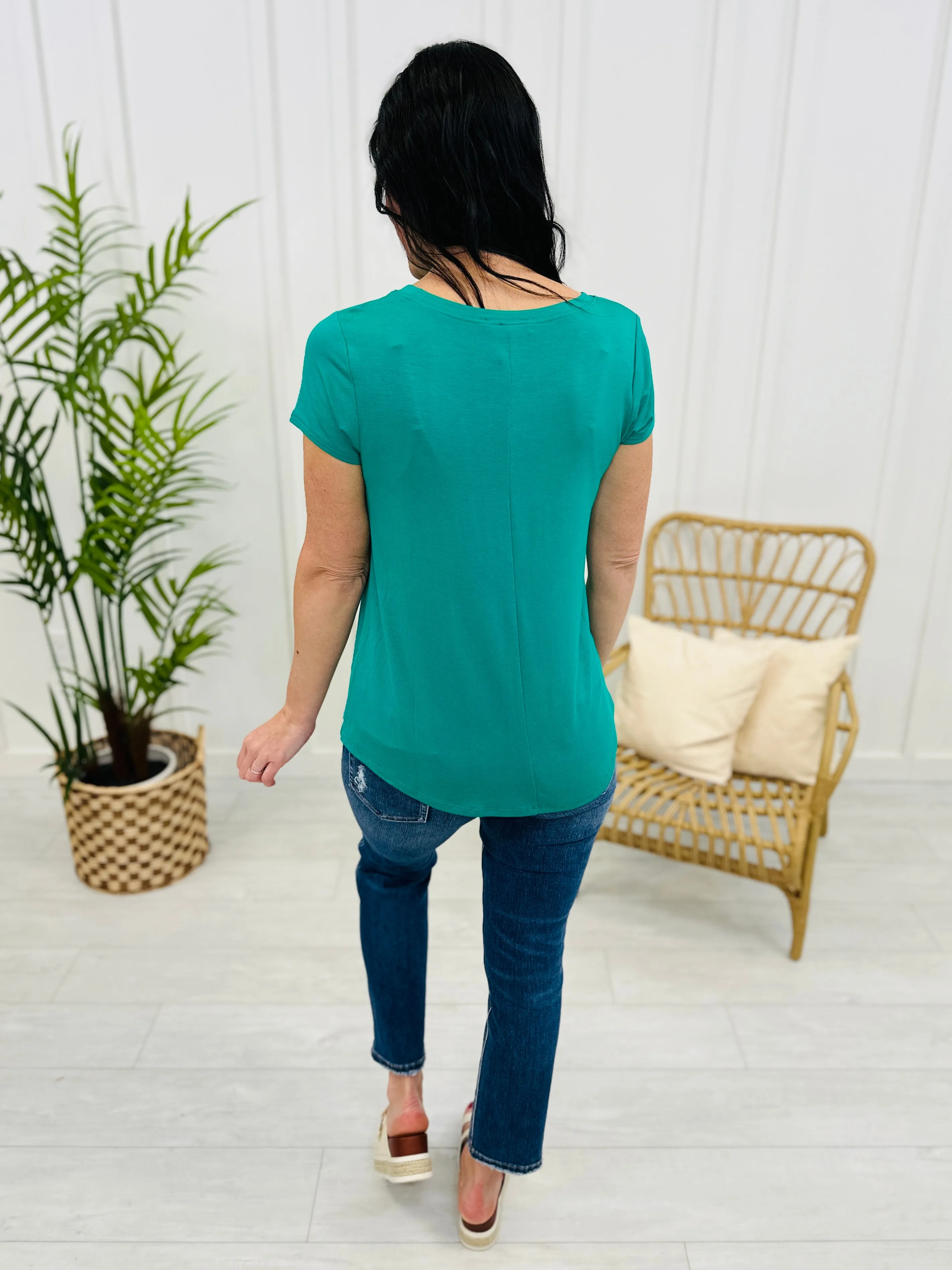 DOORBUSTER! The Perfect Path Top- Multiple Colors!