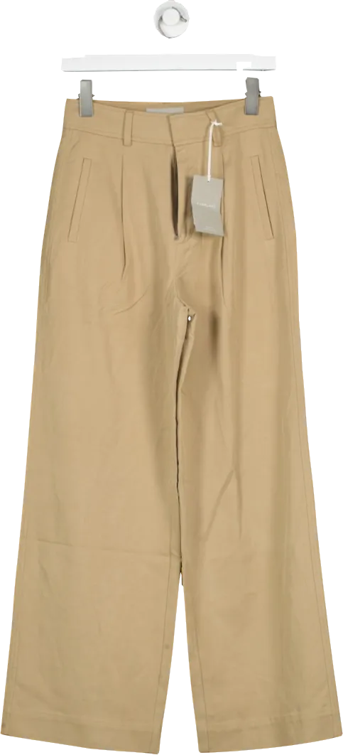 EVERLANE Brown The Way-high Drape Pant W25