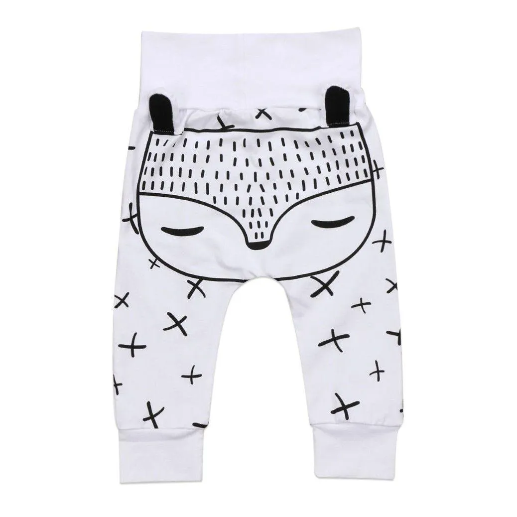 Fox Harem 3D Trousers Leggings