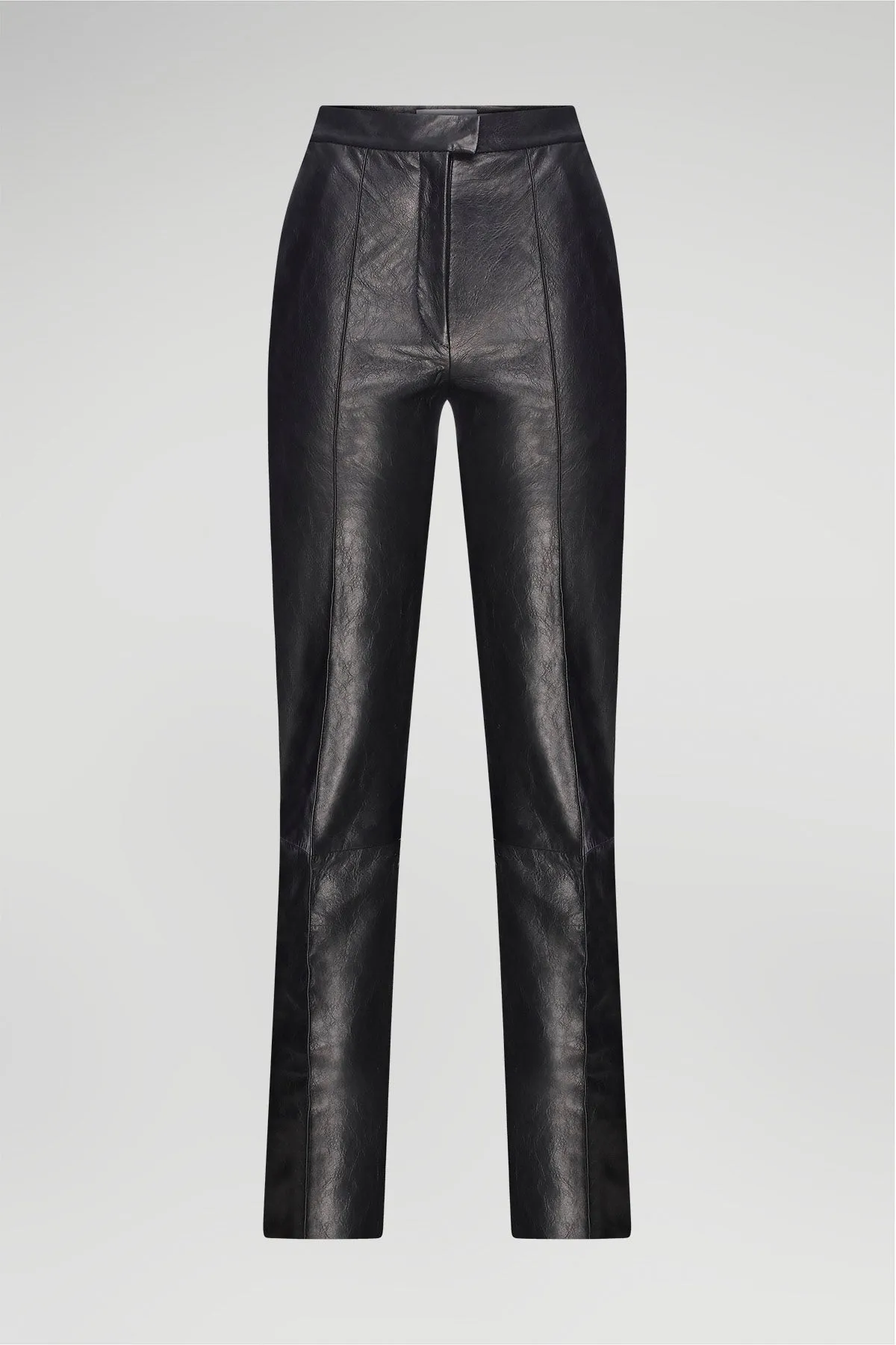 Francoise - Black Leather Pant