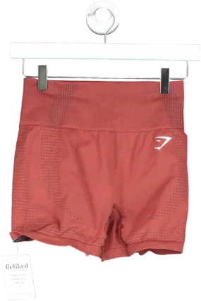 gymshark Red Vital Seamless 2.0 Shorts  UK S