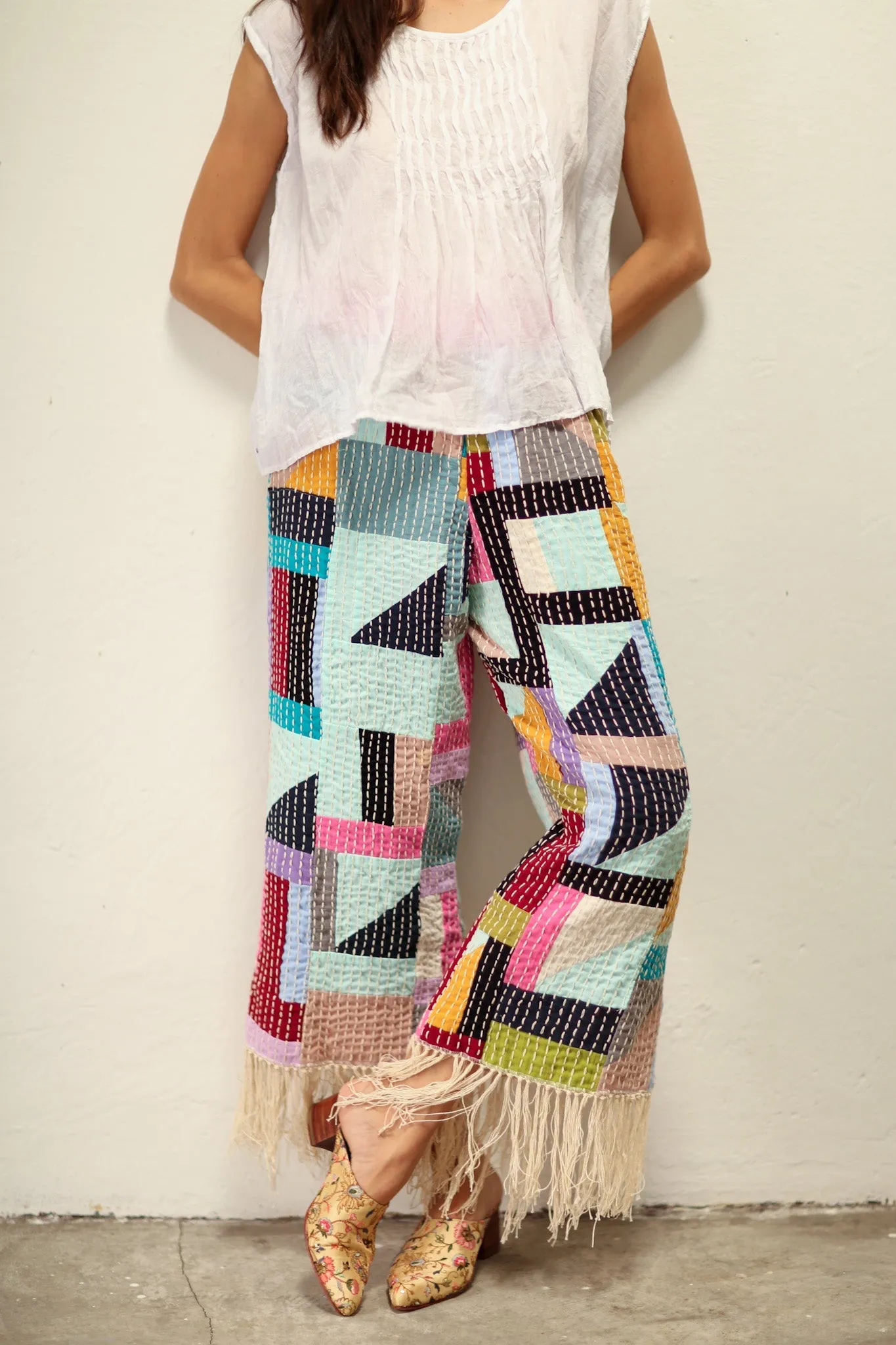 HAND STITCH PANTS OLISSA