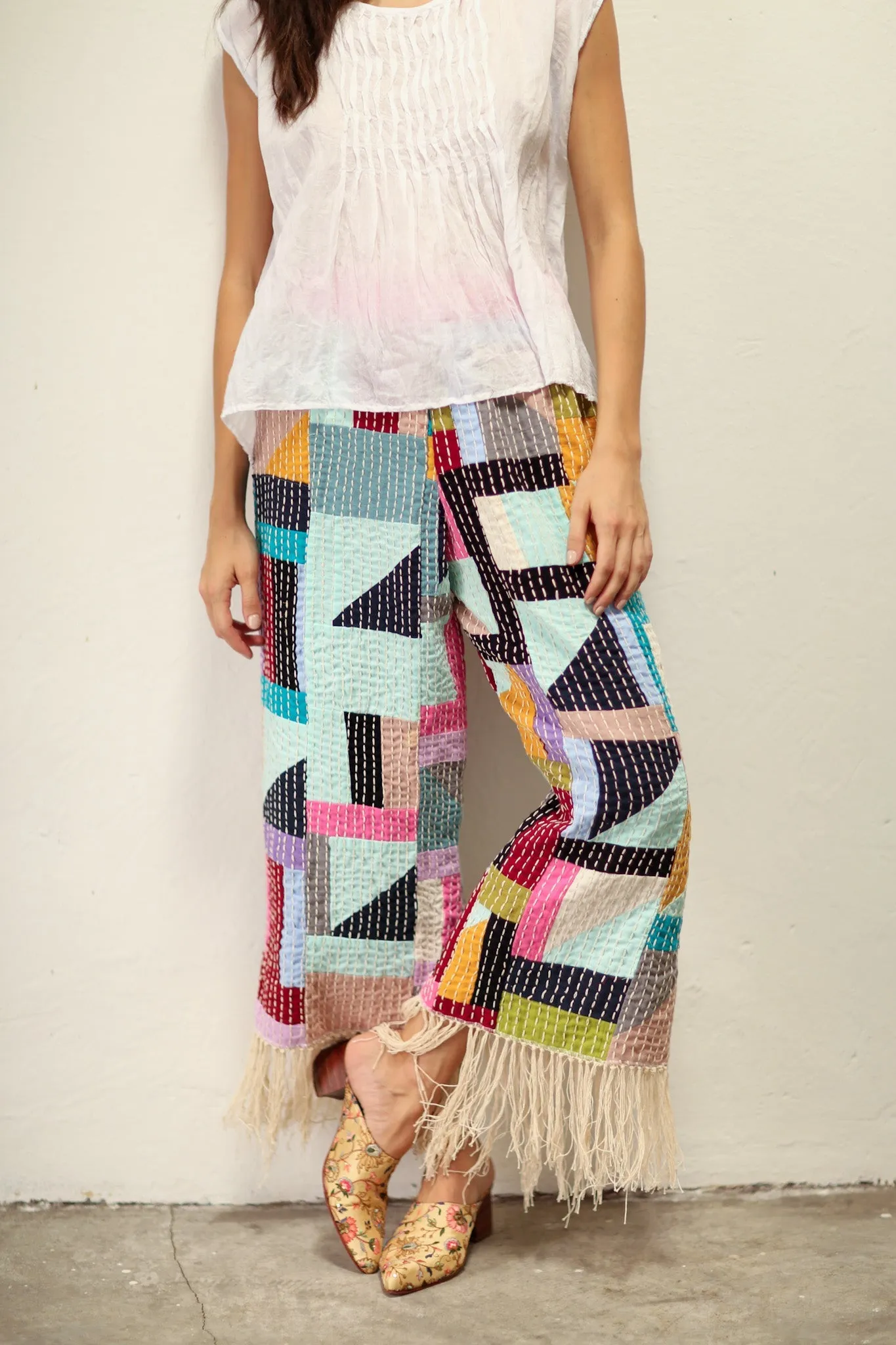 HAND STITCH PANTS OLISSA