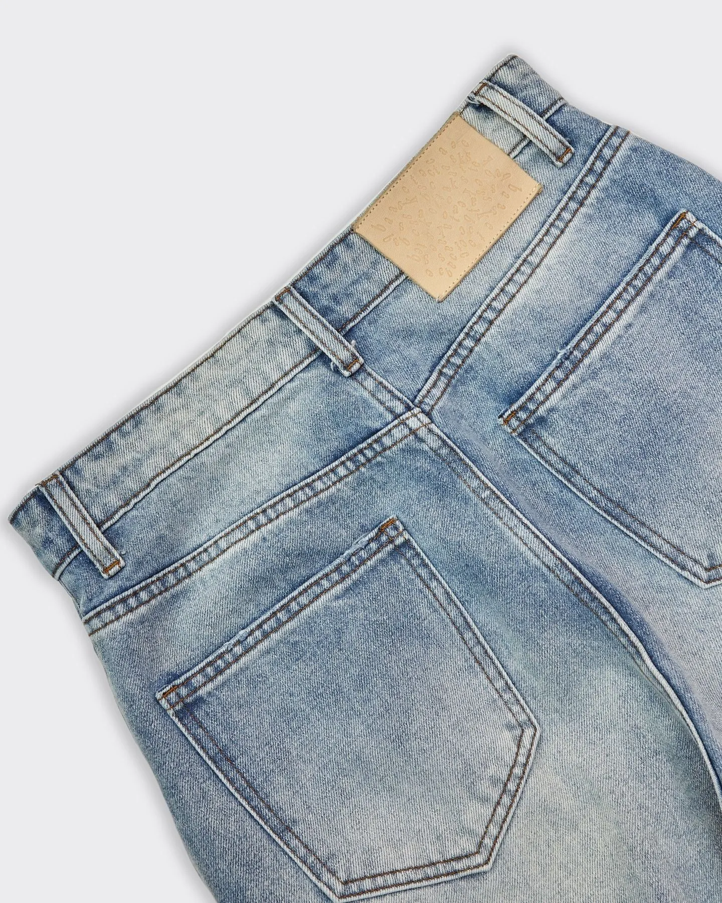 Jeans Lax Blowout Denim Light Blu