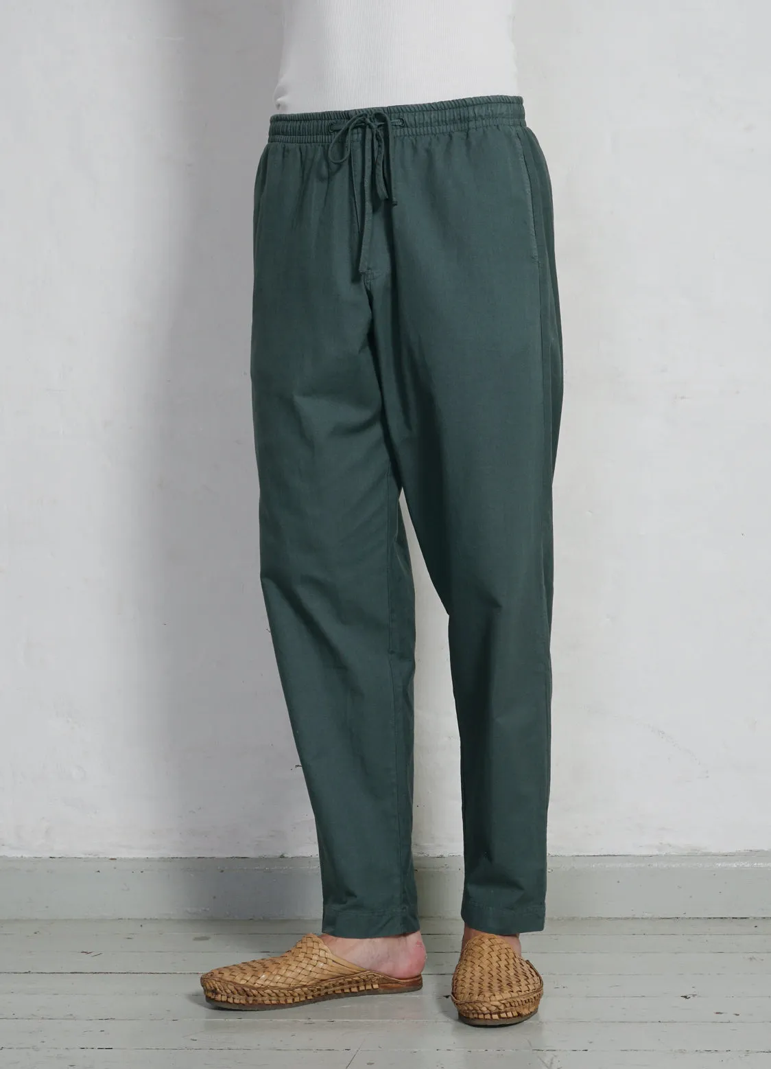 JIM | Casual Drawstring Trousers | Petrol