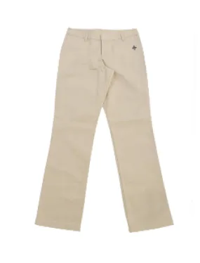 Juniors Flat Front Uniform Pants