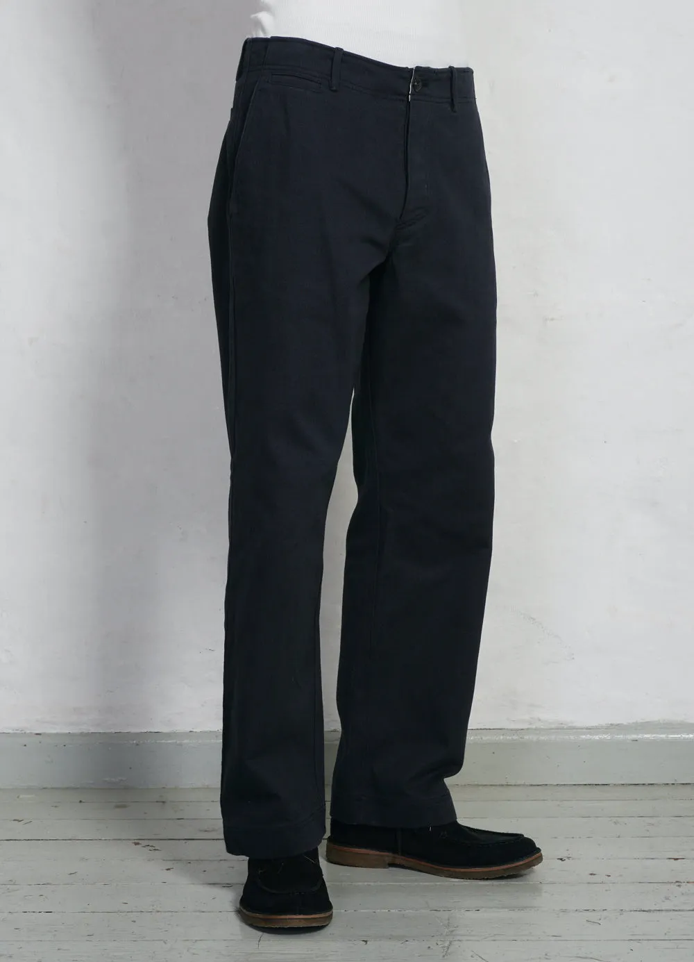 KELD | Straight Leg Work Trousers | Dark Navy