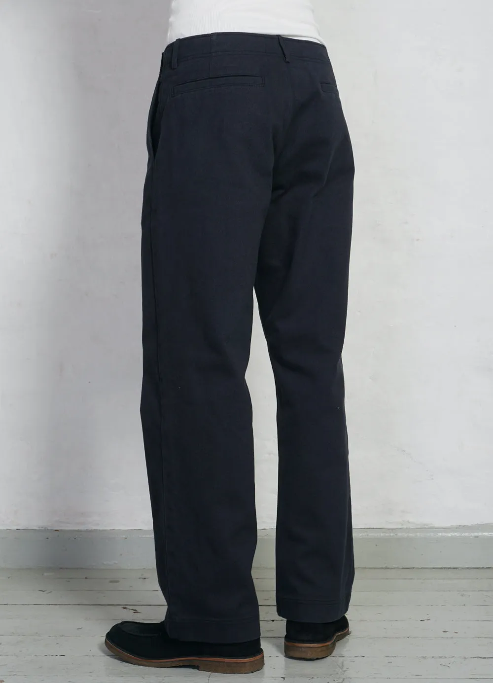 KELD | Straight Leg Work Trousers | Dark Navy