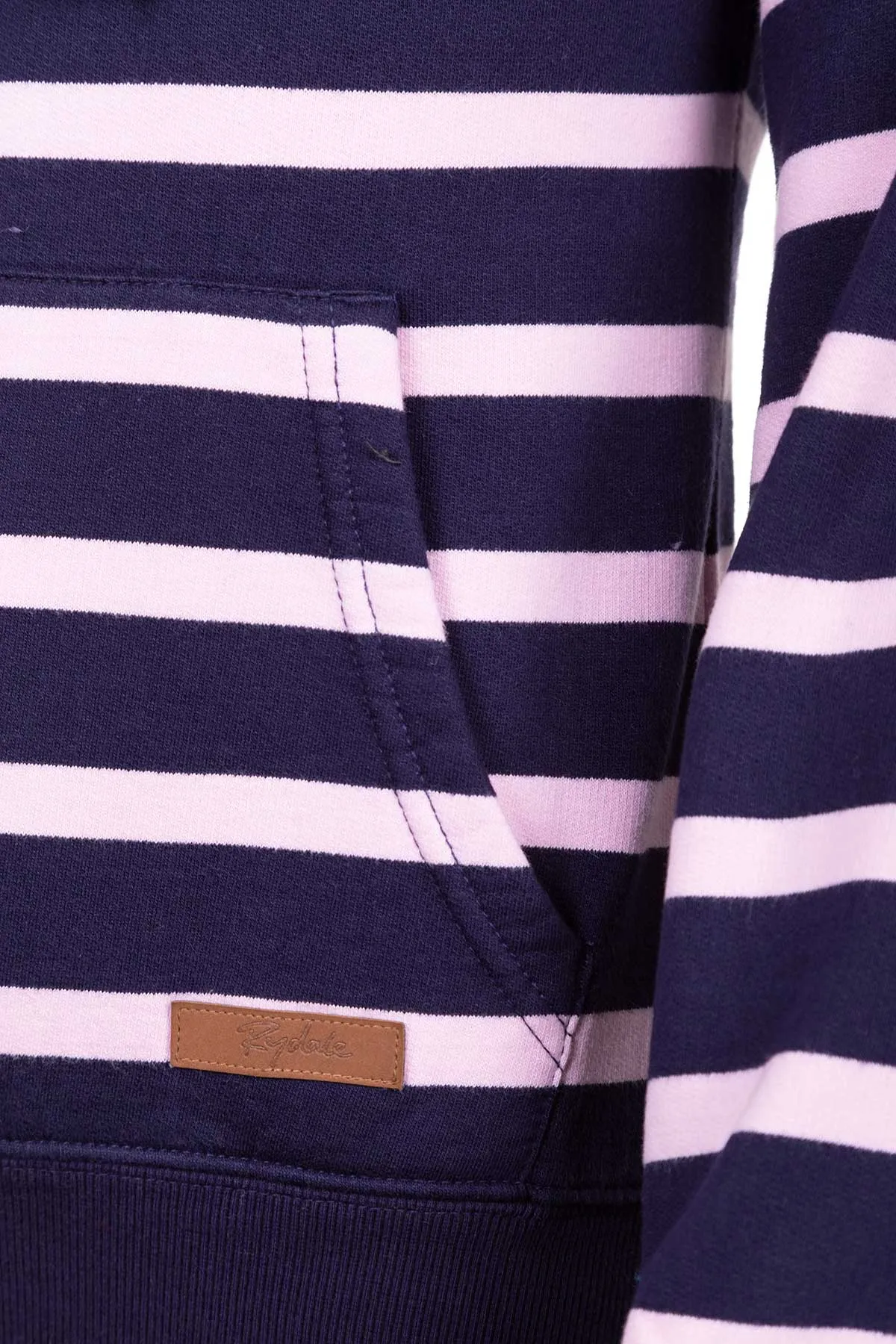 Ladies Lucy Striped Overhead Hoody