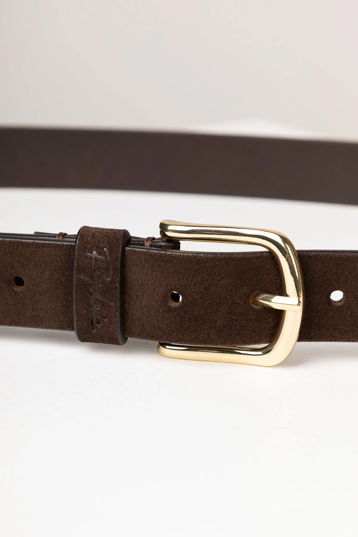 Ladies Suede Snaffle Belt - Lucinda