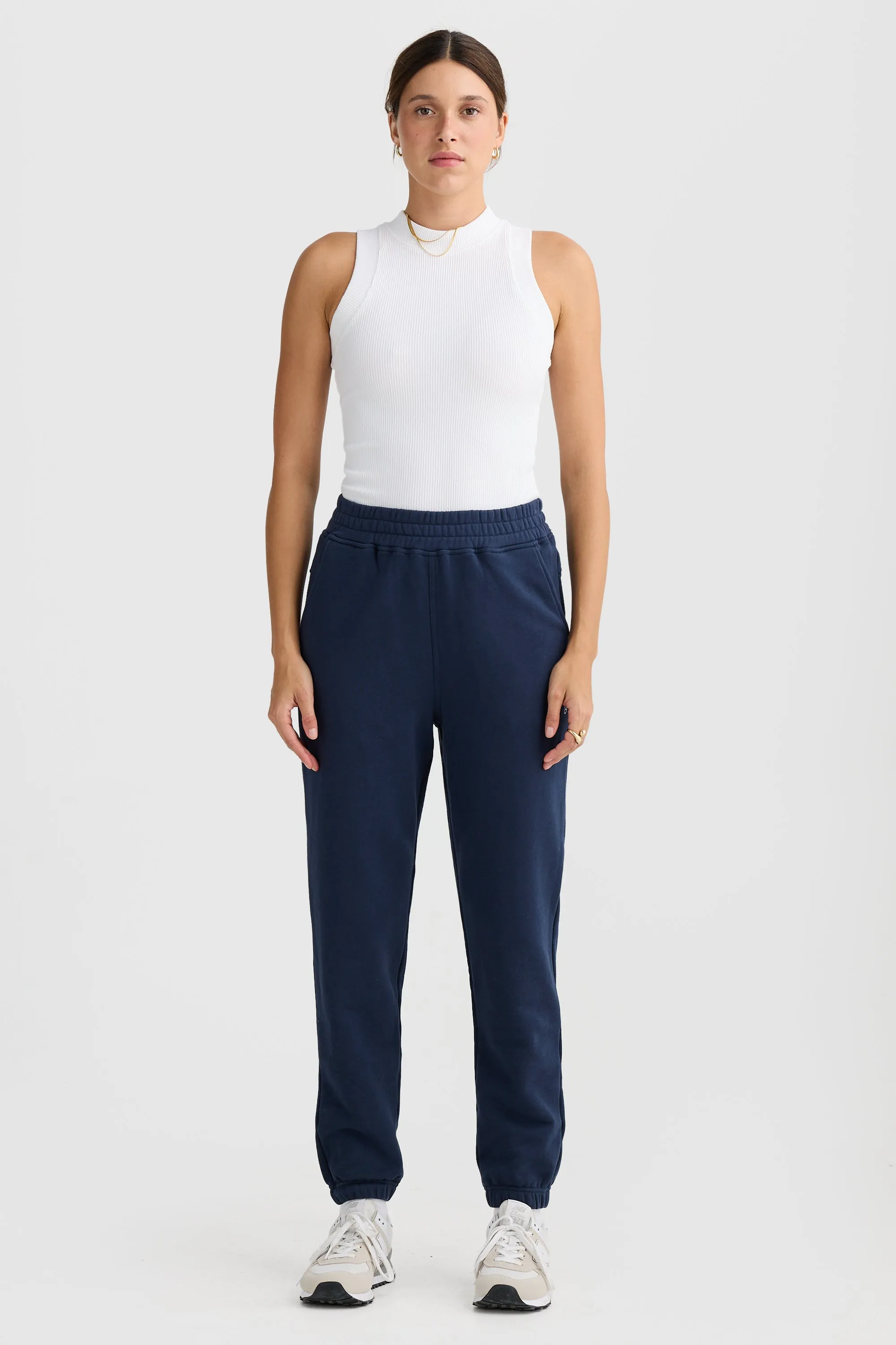 Lena Track Pants Navy