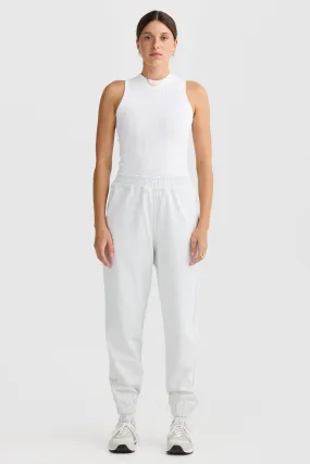 Lena Track Pants White Marle