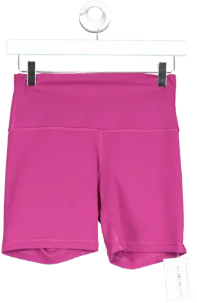 Lululemon Pink Align High Rise Shorts UK S/M