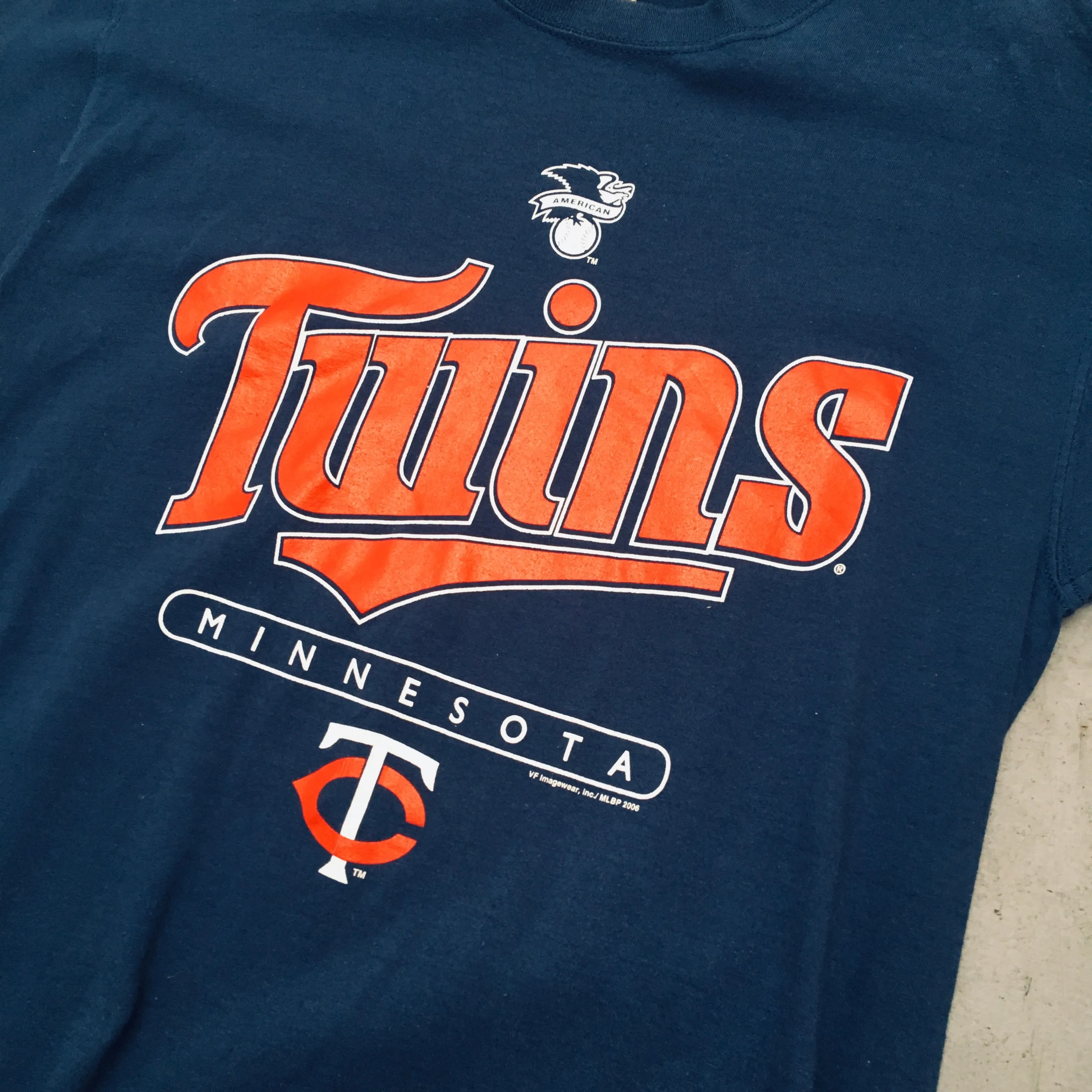 Minnesota Twins: 2006 Blue Lee Sport Tee (M)