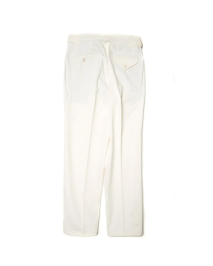 Off White Single Pleat Trousers