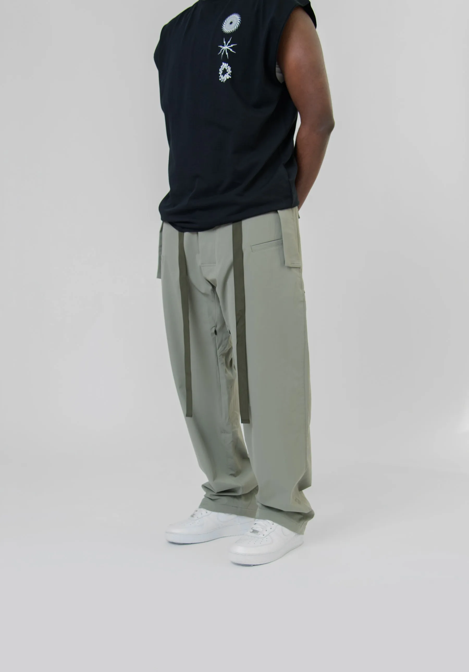 P46-DS Vent Pant Alpha Green