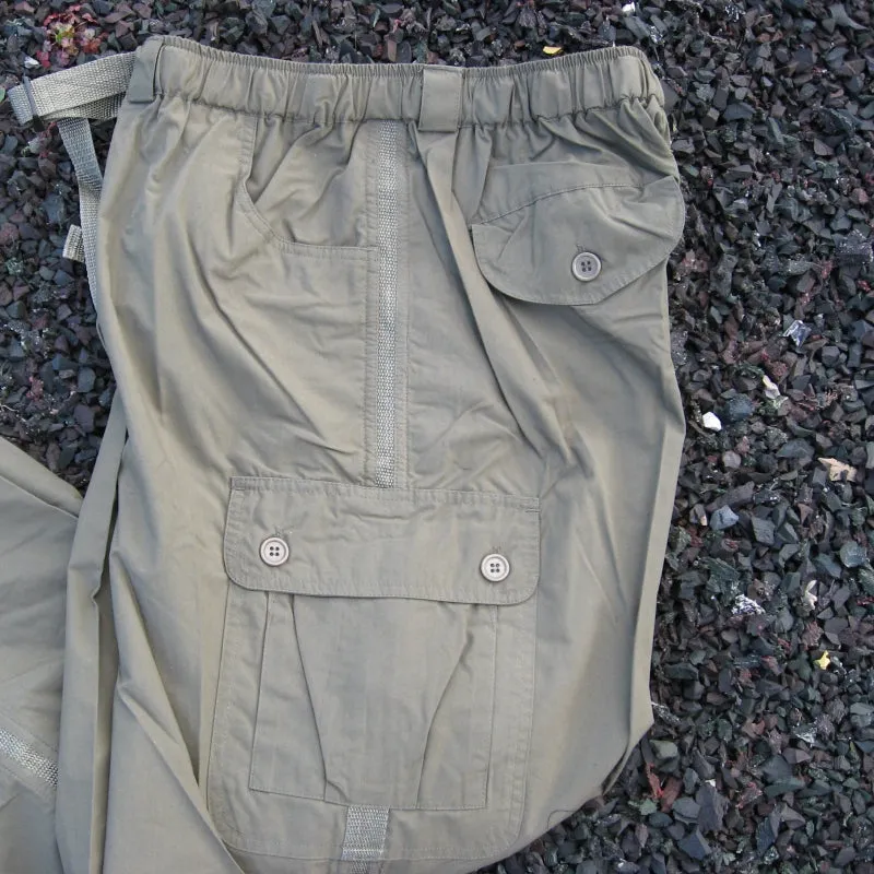 Para'-style Peached Poly/Cotton 7-Pkt Combats in Olive.