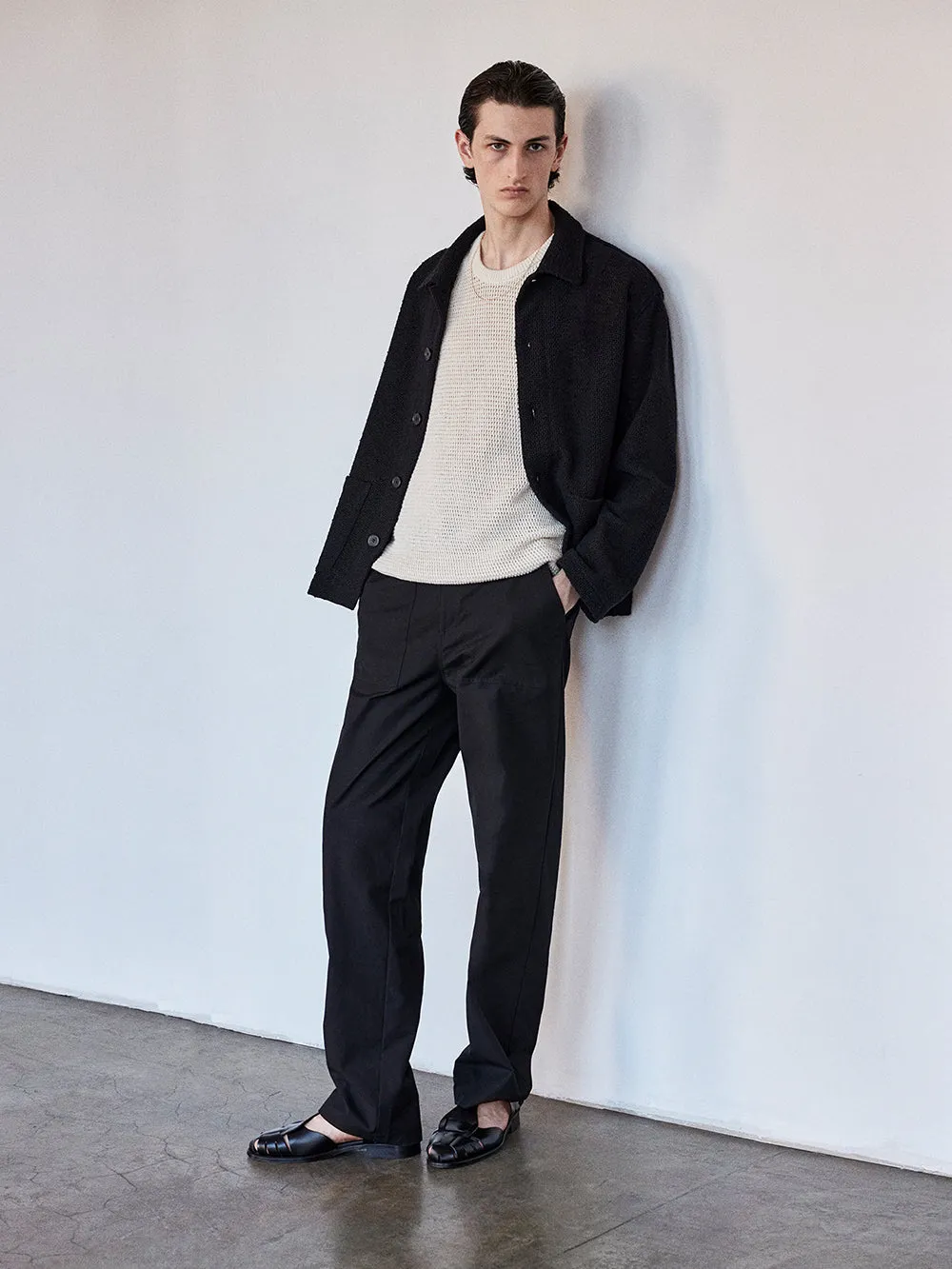 Patch Traveler Pants -- Black