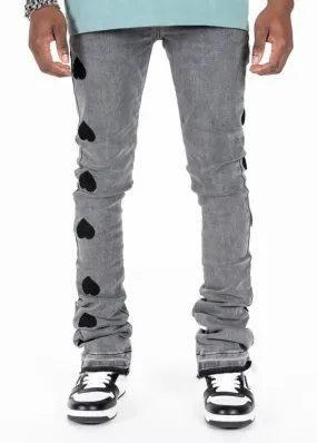 Pheelings “Heartbeat Of Success” Flare Stack Jeans