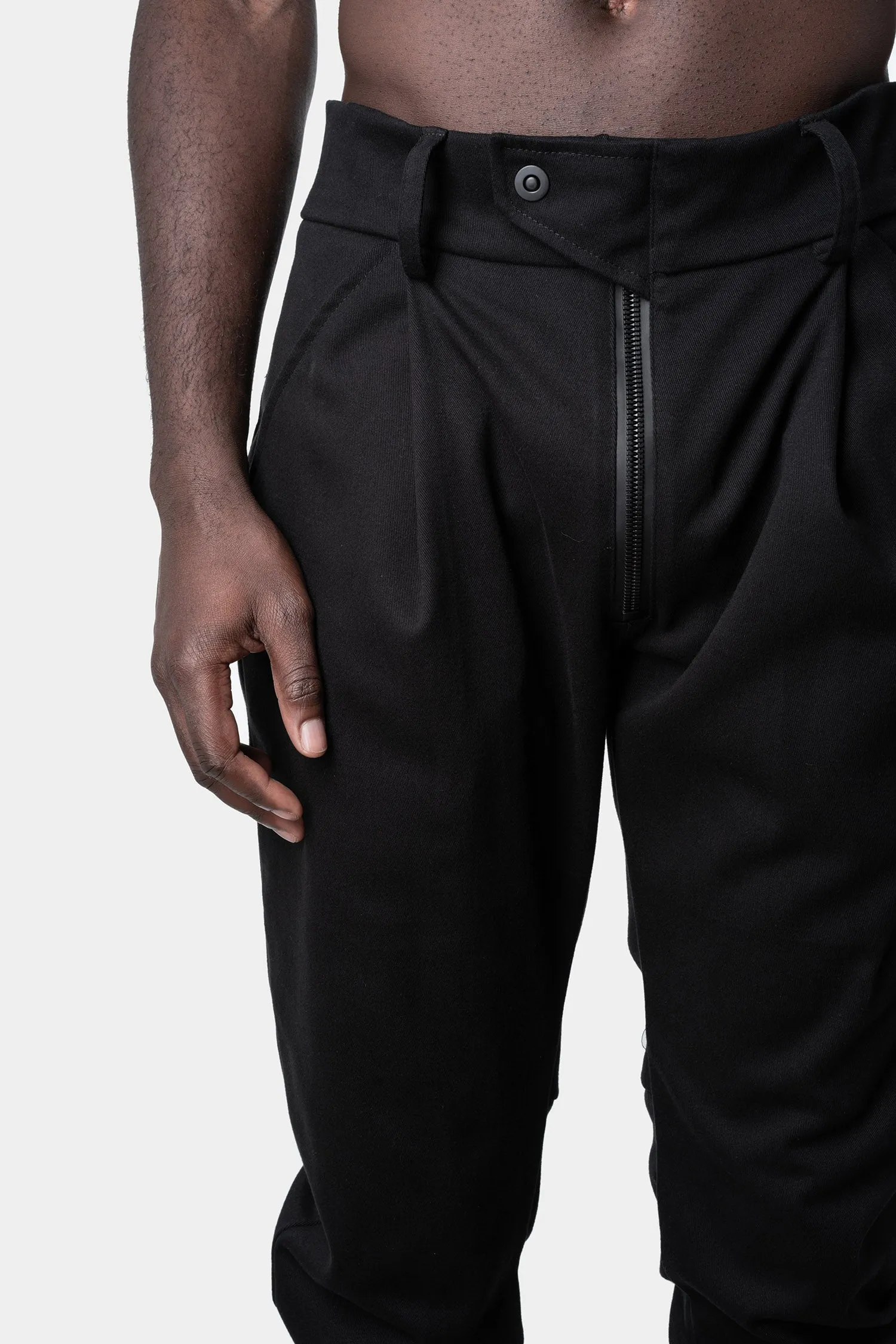 Pleated base pants